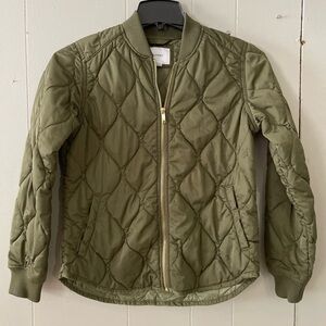 Old Navy Women’s Puffer Jacket Size S Green